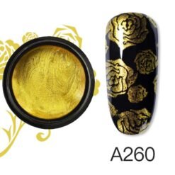 Specialus štampavimo nagų gelis skirtas ornamentų štampavimui ir nagų dailės piešimui. Gelis kietėja naudojant UV/LED nagų lempą.