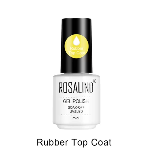 rosalind rubber top coat kauciukinis virsutinis sluoksnis topas gelinis lakavimas
