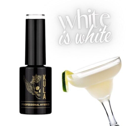 Gelinis Lakas KULA Nails - White is White 7ml