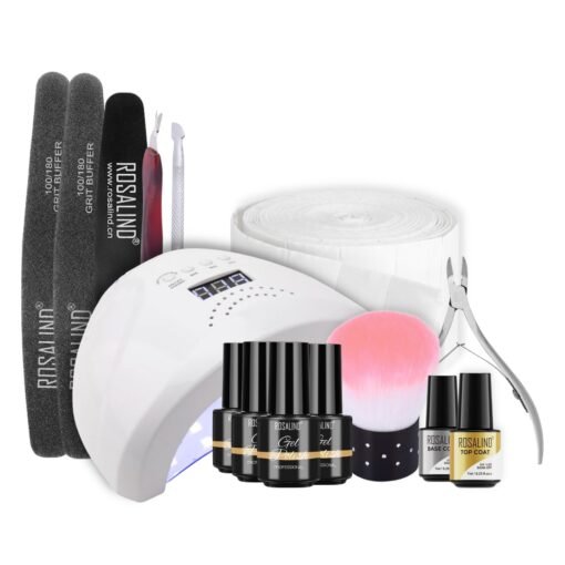 rosalind gelinio lakavimo rinkinys UV led lempa