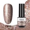 Rosalind Blizgus Gelinis Lakas LED/UV 5ml - Kreminis (FA34)