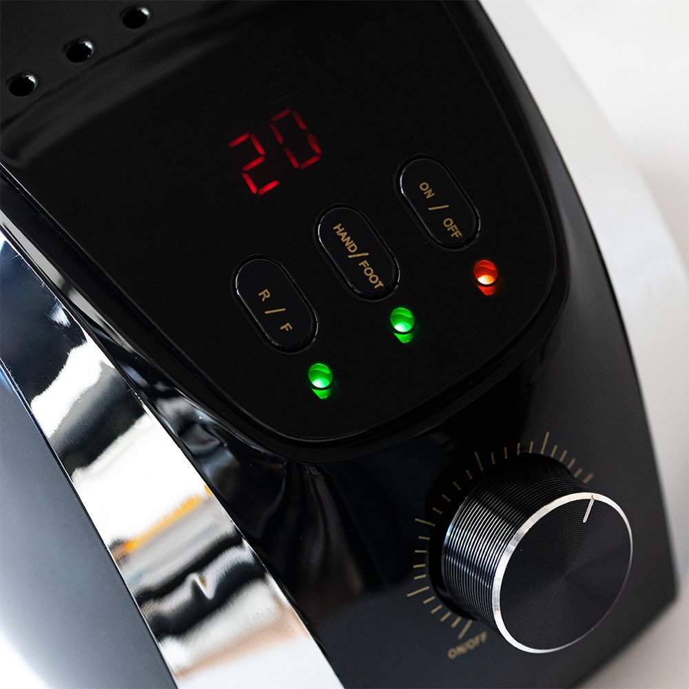 Manikiūro ir Pedikiūro Freza 68W M13, juoda - Image 4